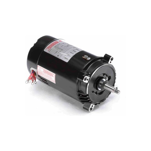 Century Pool Pump Motor, 1 HP, 3450 RPM, 208-230/460V, ODP, 56J Frame